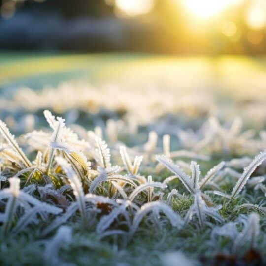 Winter Lawn Damage